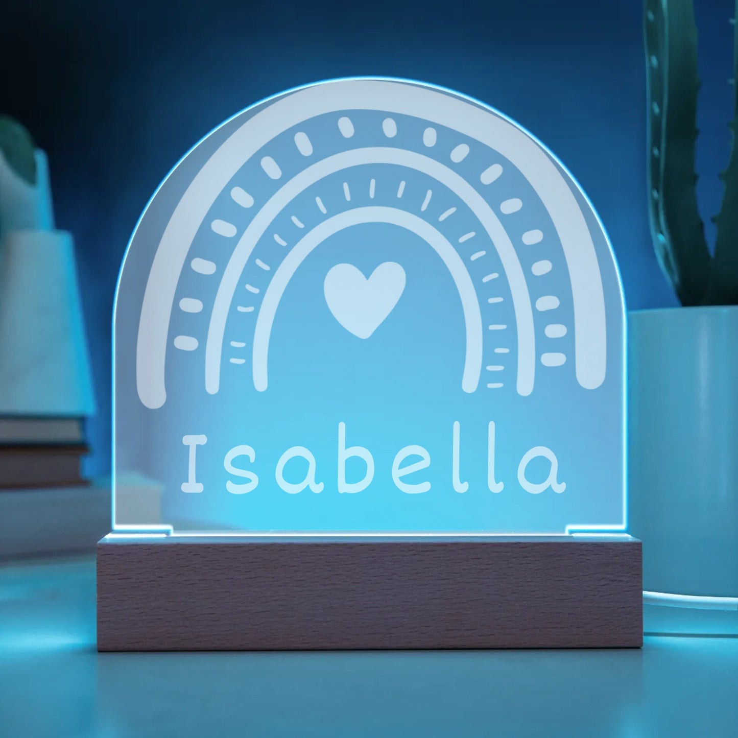 Rainbow Night Light / Newborn Gift / Nursery Room / Baby Gift / Children Child Bedroom