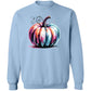 Watercolor Pumpkin Unisex Sweatshirt – Cozy Fall and Halloween Sweater