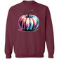 Watercolor Pumpkin Unisex Sweatshirt – Cozy Fall and Halloween Sweater