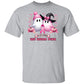 "In October We Wear Pink" Friendly Ghosts Halloween Breast Cancer Awareness T-Shirt