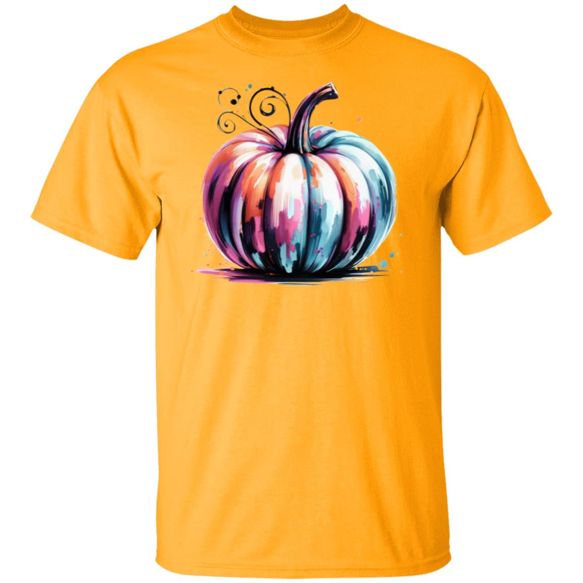 Watercolor Pumpkin Unisex T-Shirt – Fall and Halloween Collection