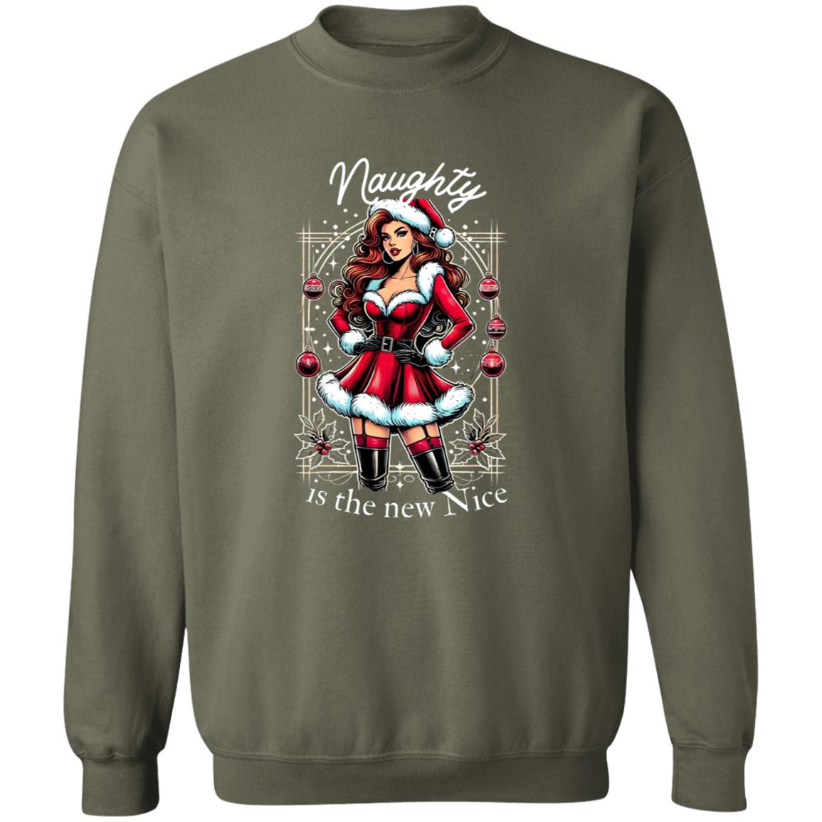 "Naughty Is the New Nice" Unisex Holiday Sweater