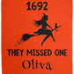 1692_Missed One _Personalized