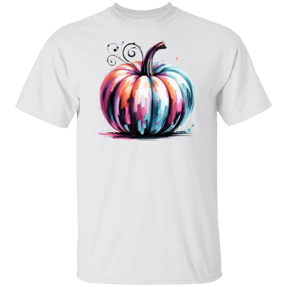 Watercolor Pumpkin Unisex T-Shirt – Fall and Halloween Collection