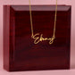 To My Graduate - Signature Name (blk)