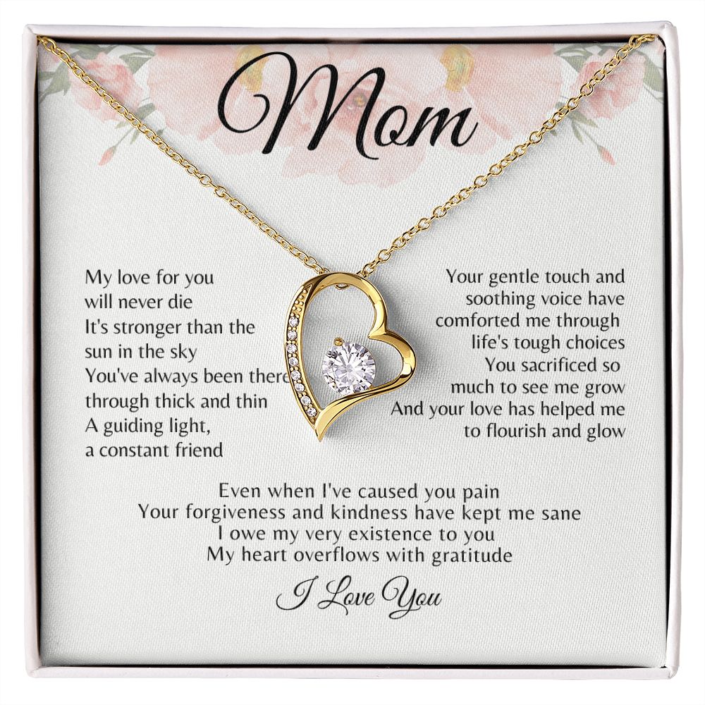 Forever Love Necklace for Mom