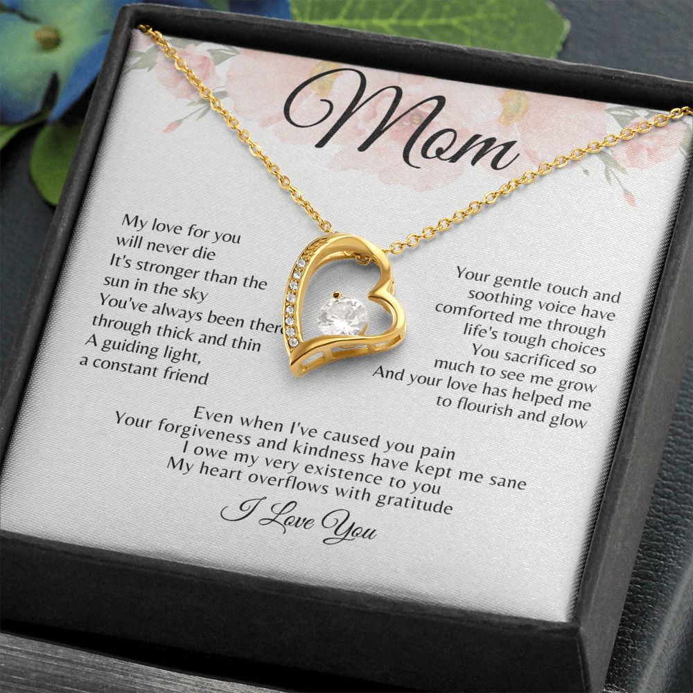 Forever Love Necklace for Mom