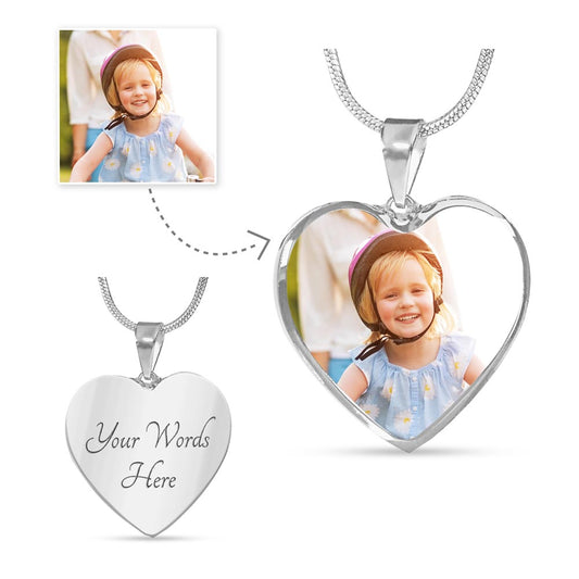 Custom Personalized Heart with Your Picture