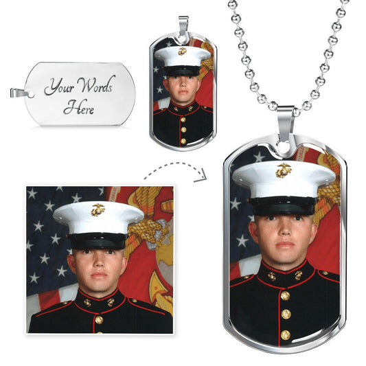 Custom Personalized Dog Tags with Your Picture