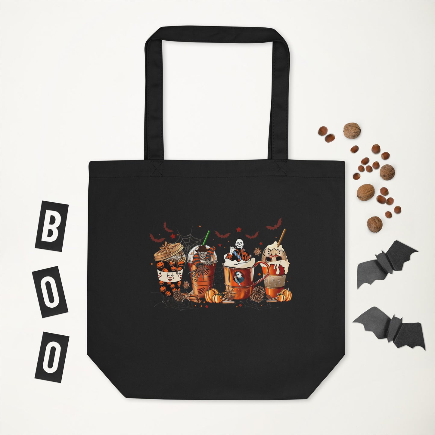 Skeleton Coffee Cups Tote Bag!