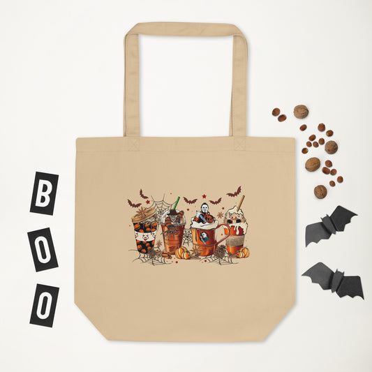 Skeleton Coffee Cups Tote Bag!