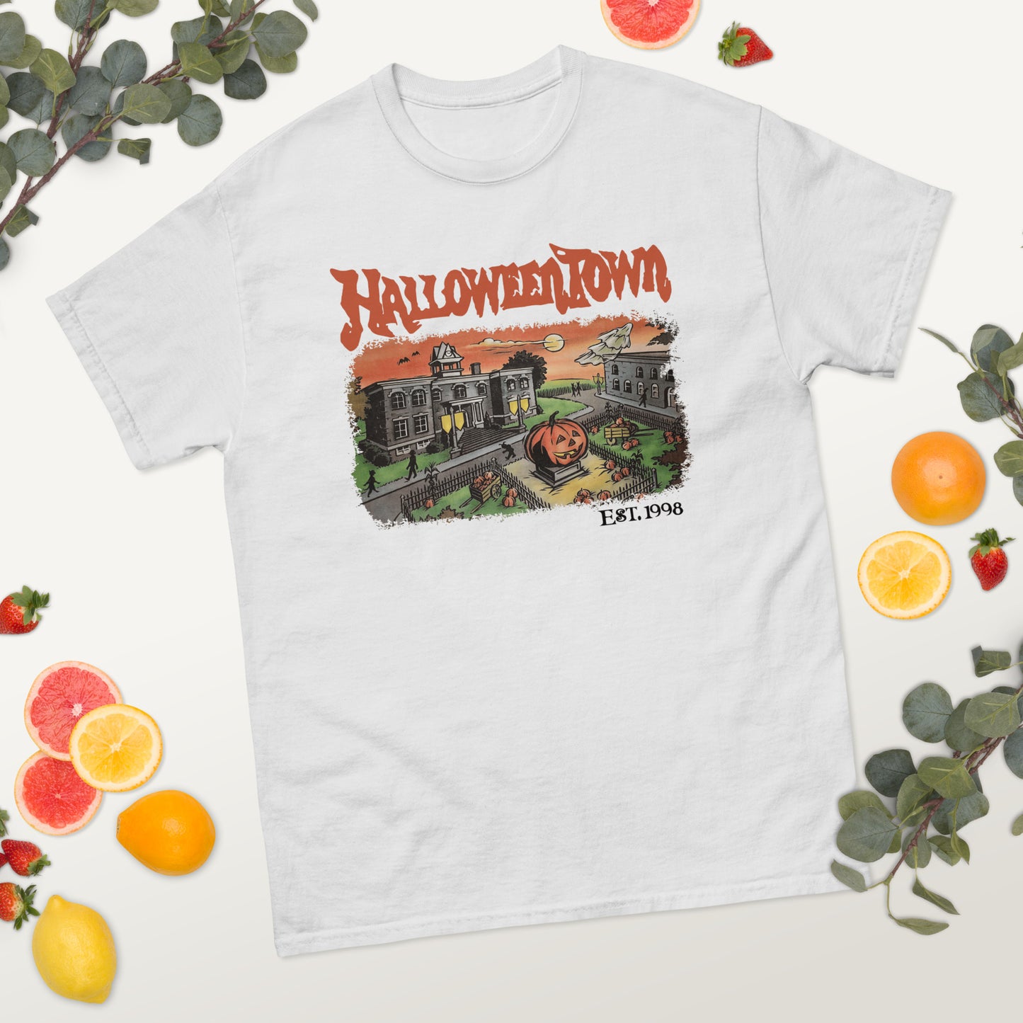 Halloweentown Est 1998 Tshirt Halloween Town Crewneck Retro Halloween Tshirt Halloweentown University Hoodie Halloween Fall Tshirt