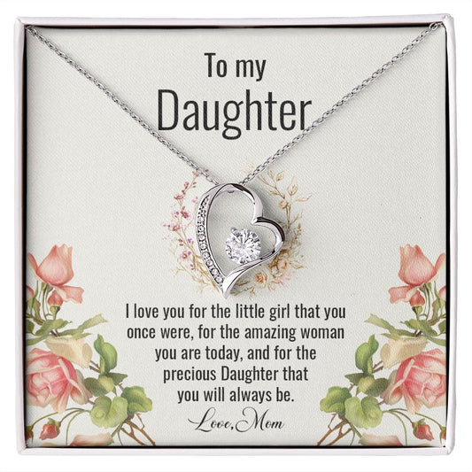 My Daughter | You are amazing - Forever Love Necklace